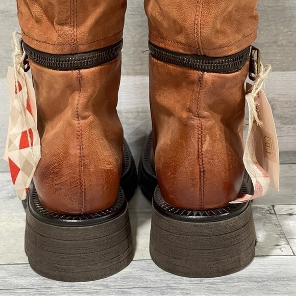 NEW ..!!! A.S.98 LARRIE WOMEN'S BOOT - WHISKEY - SIZE - 7.5 - 8 US / 38 EU $499 - Picture 11 of 16